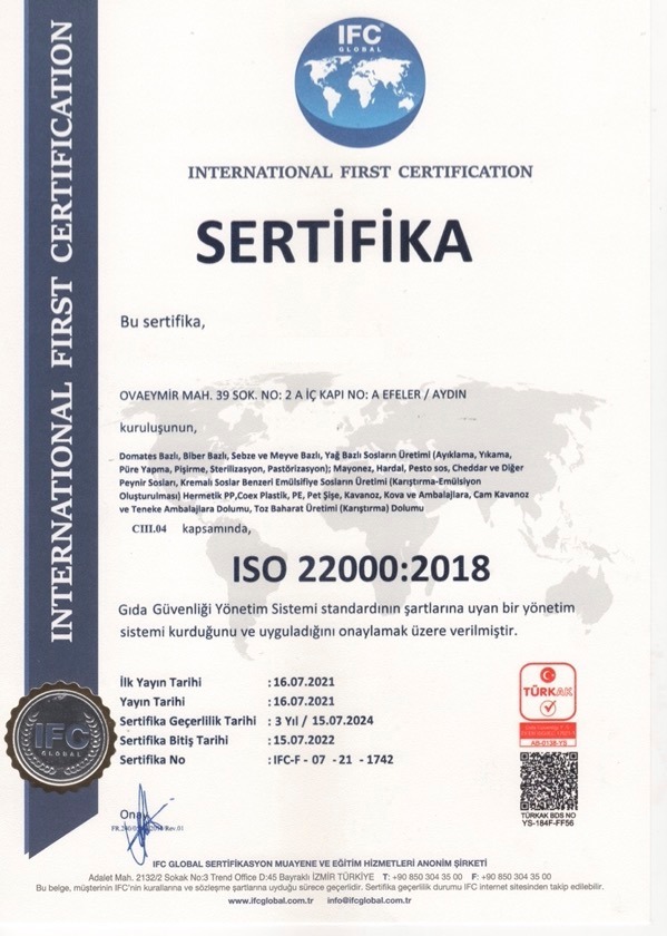 ISO 22000:2018